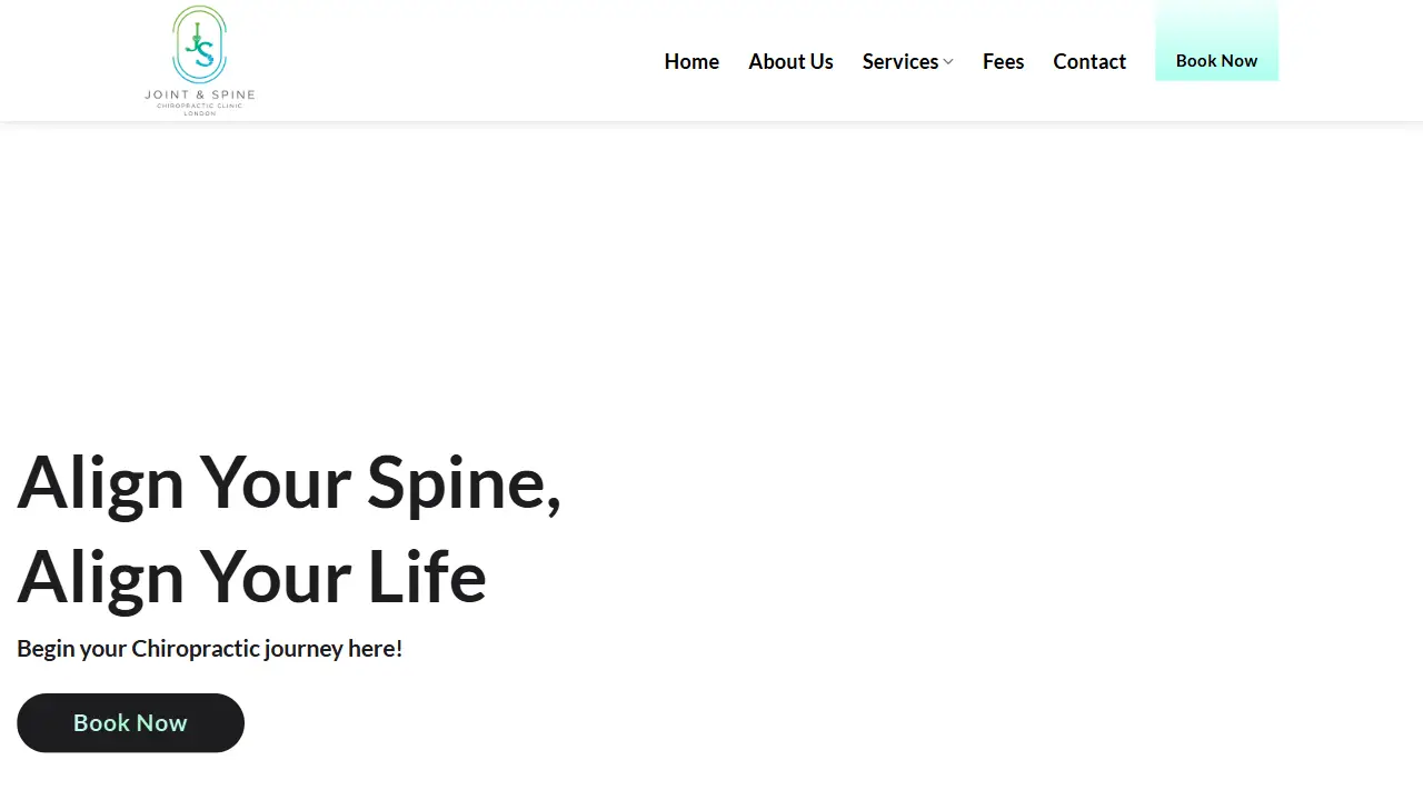 Joint & Spine Chiropractic London - Waterloo