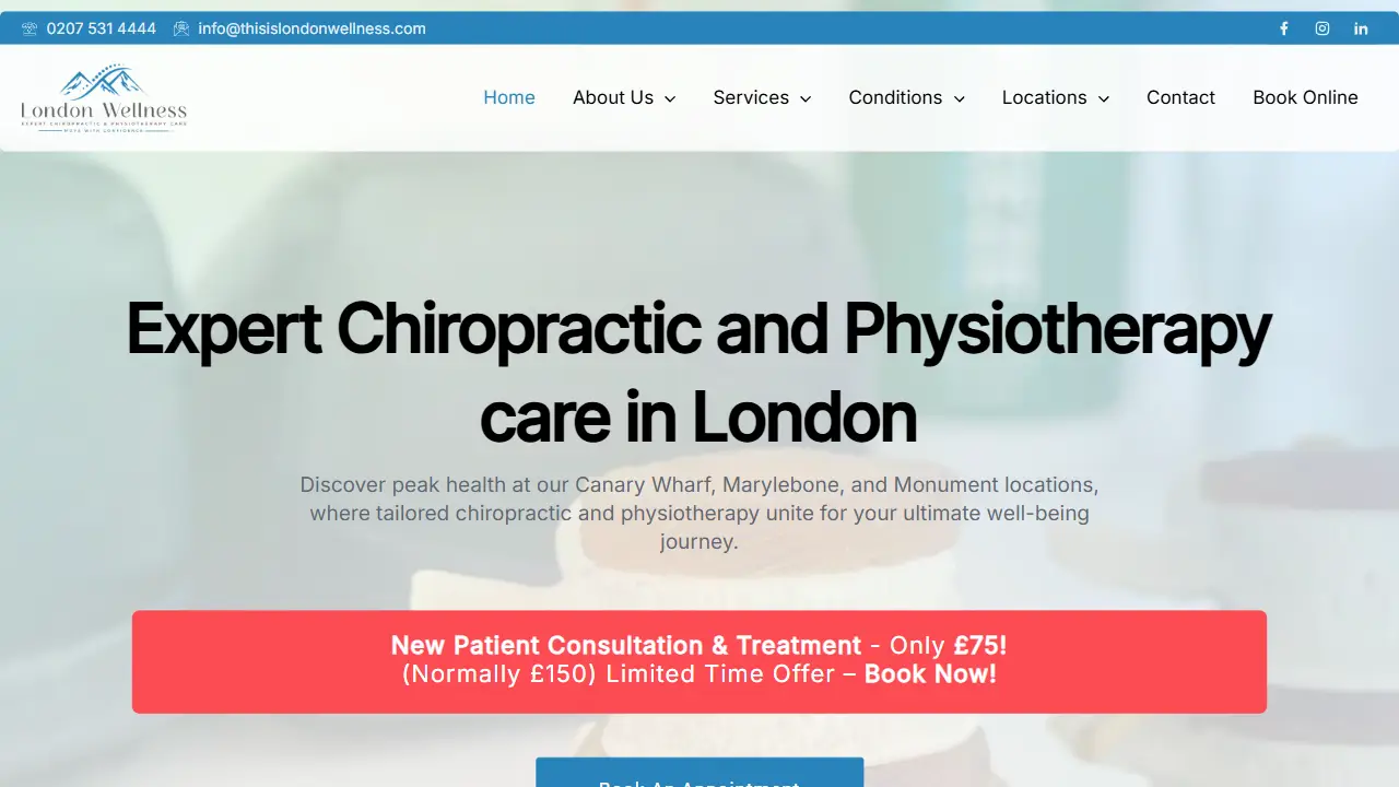 London Wellness - Canary Wharf