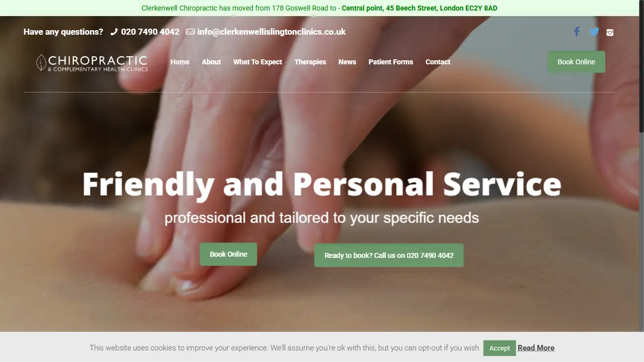 Clerkenwell Chiropractic Clinic