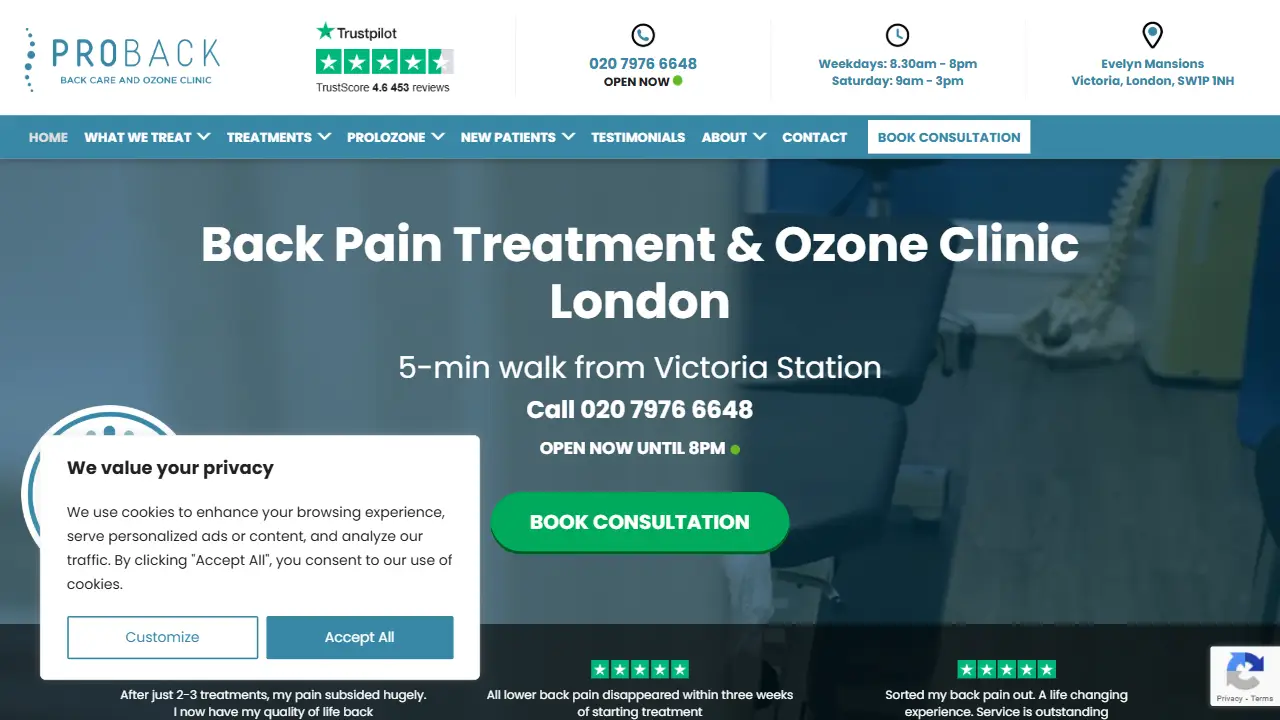 Proback Advanced Back Care