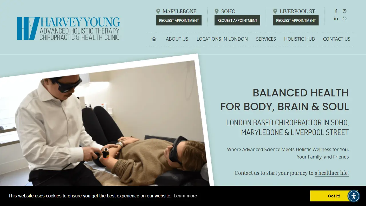 Harvey Young Advanced Holistic Therapy Liverpool Street