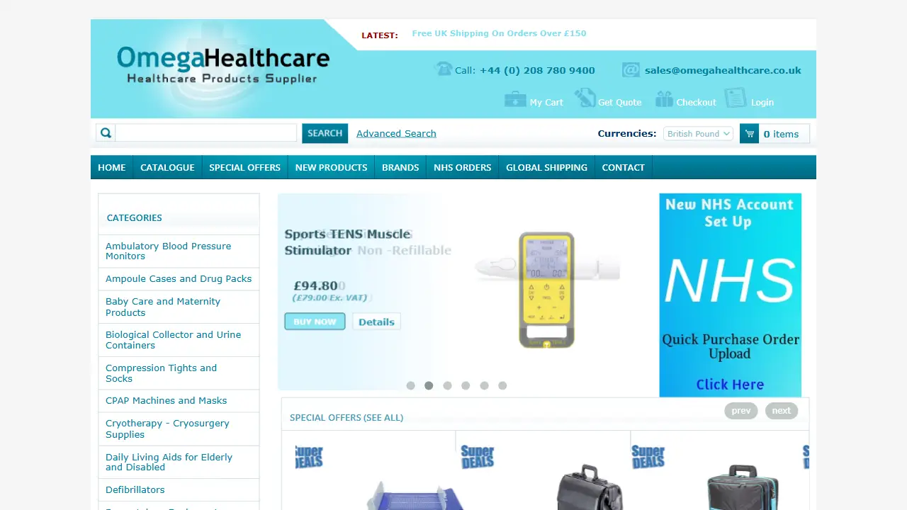 Omega Surgical Instrument Suppliers Ltd