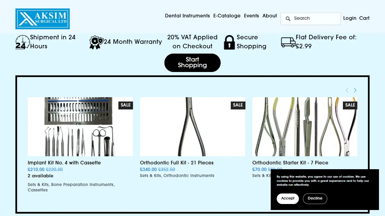 Aksim Surgical Ltd - Dental Instruments, London