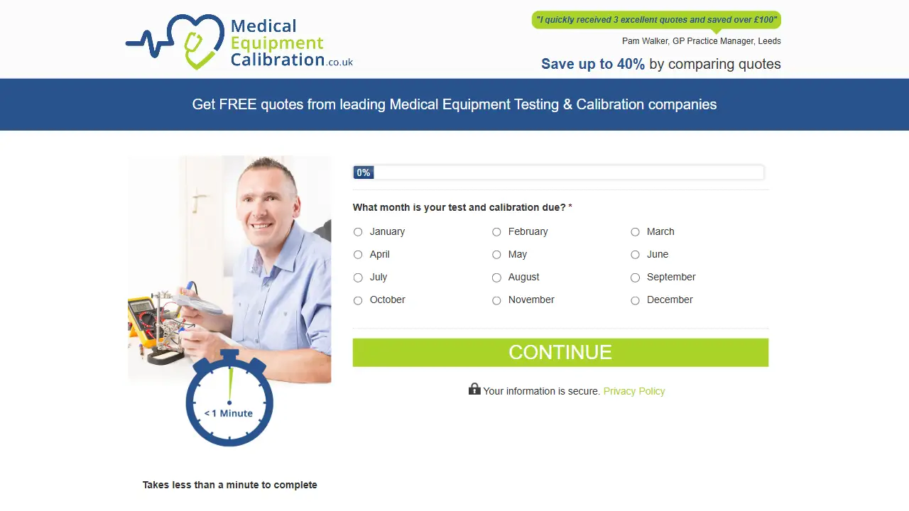 Medical Equipment Calibration