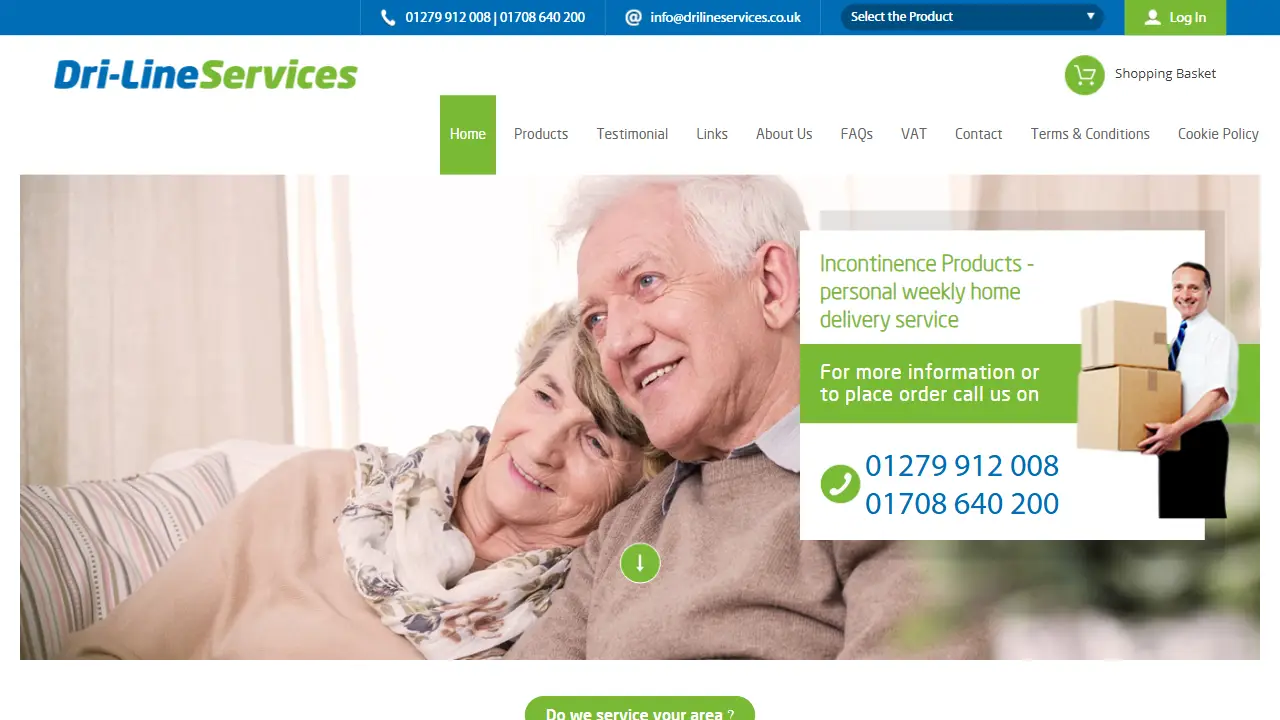 Dri-line Services - Incontinence Product Supplies