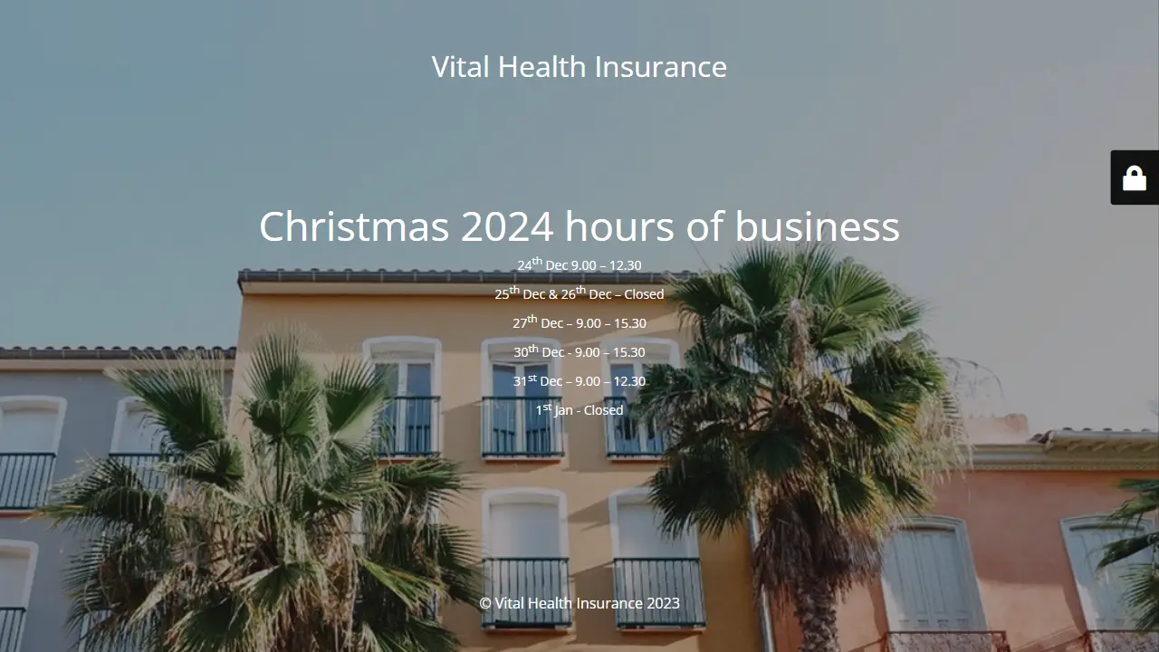 Vital Health travel insurance