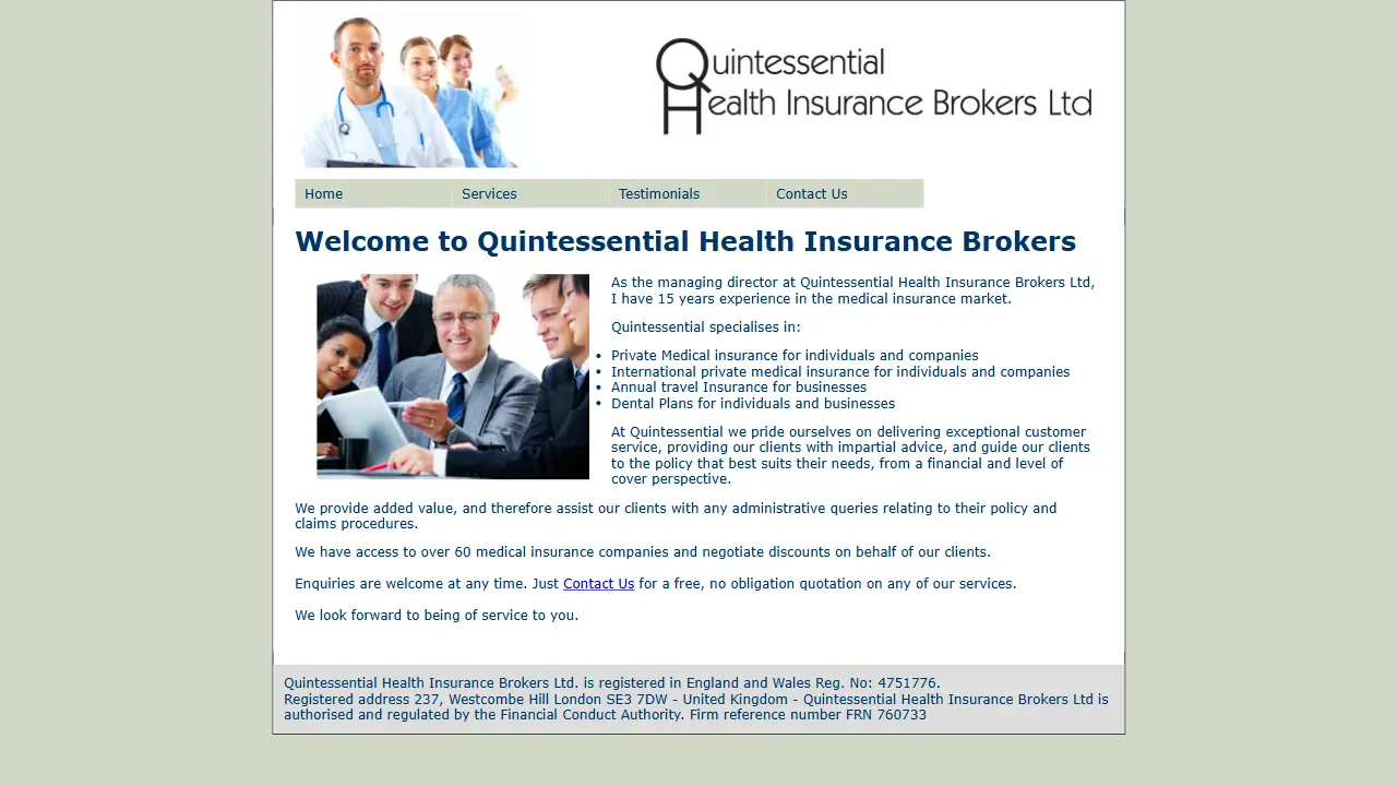 Quintessential Health Insurance Brokers Ltd