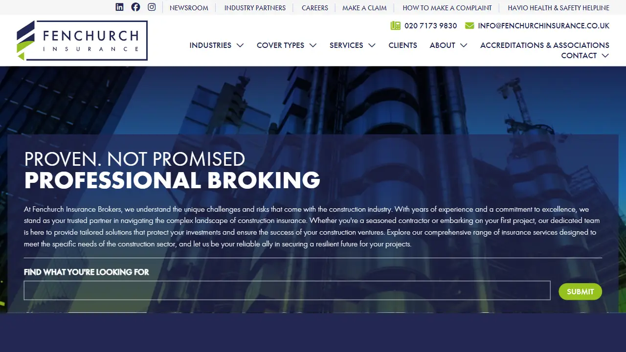 Fenchurch Insurance Brokers Limited