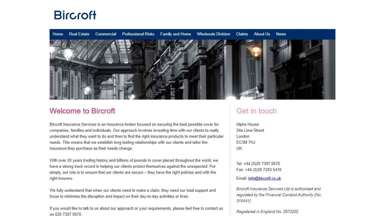 Bircroft Insurance Services Ltd