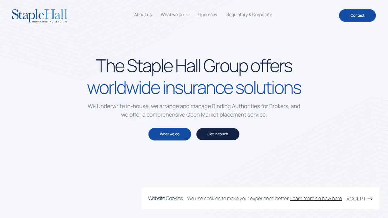 Staple Hall Underwriting Services Limited