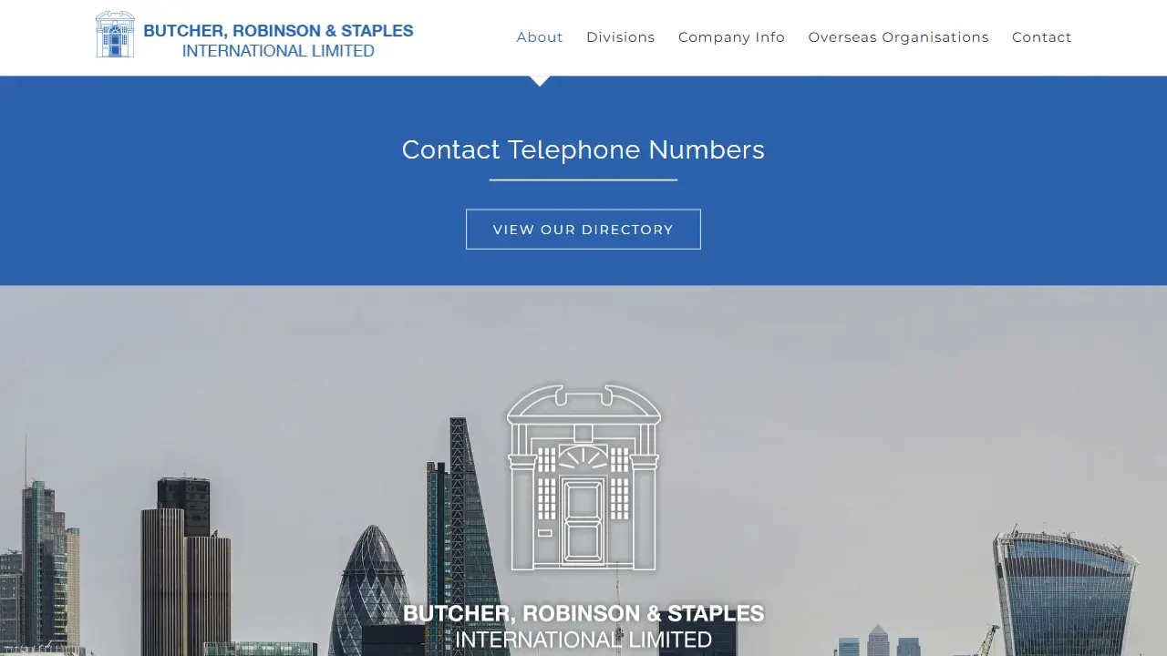 Butcher Robinson & Staples Marine Ltd