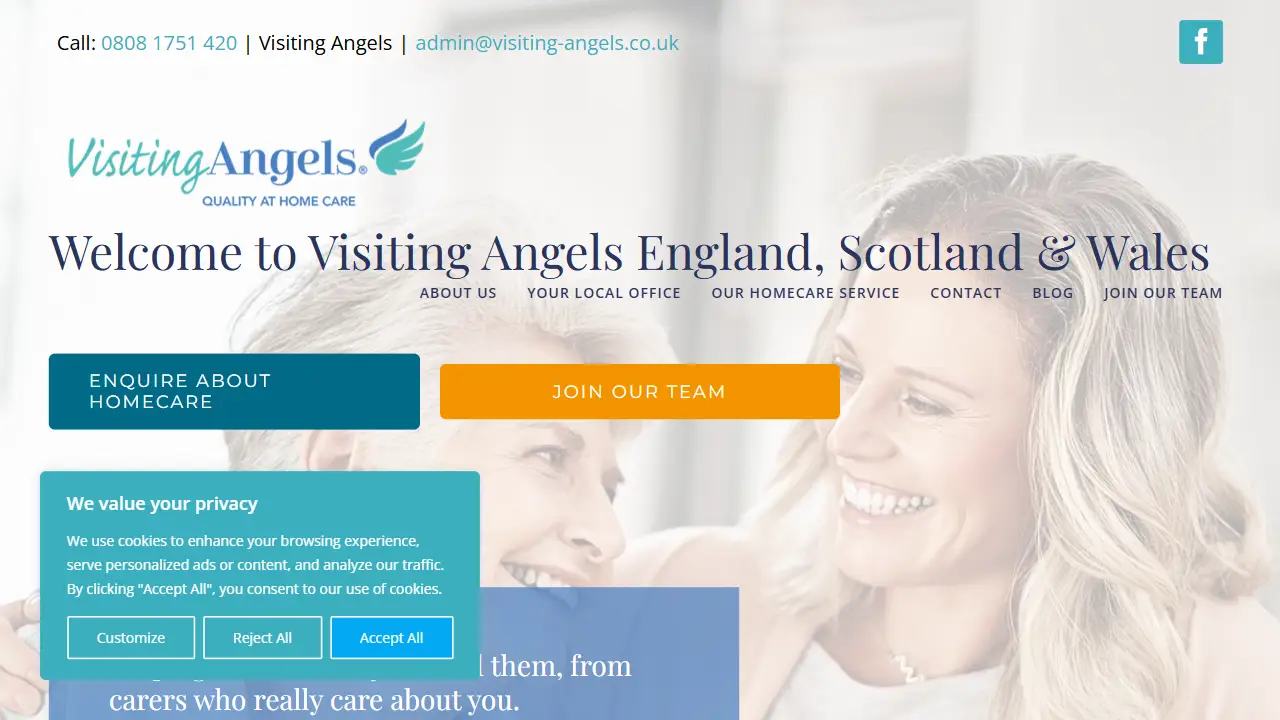 Visiting Angels South Middlesex