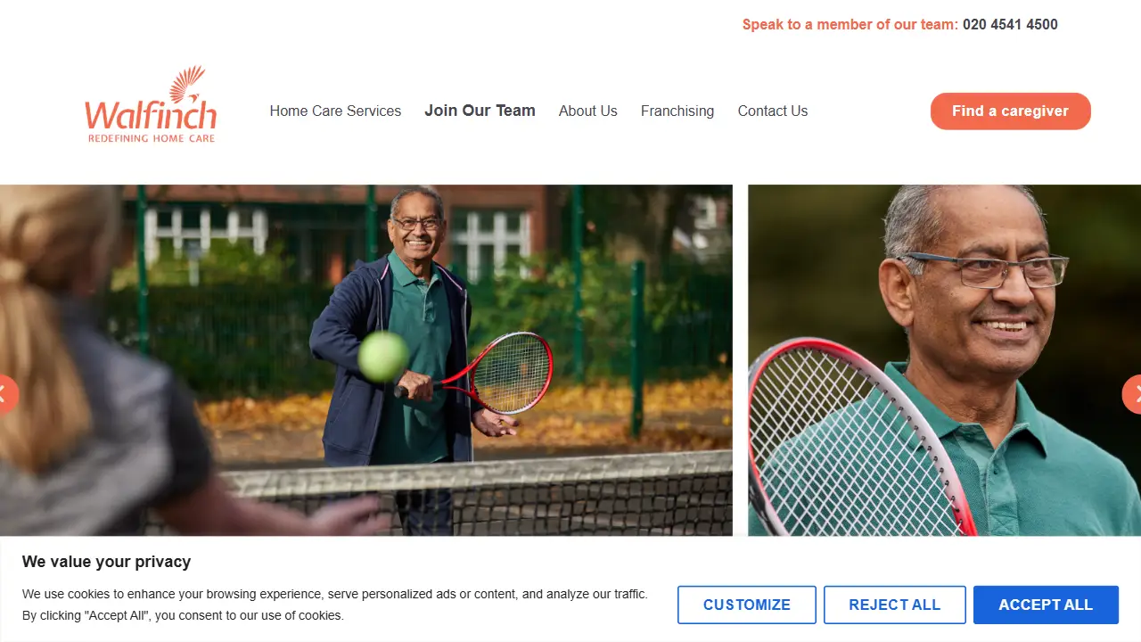 Walfinch Home Care Chiswick, Hammersmith & Kensington