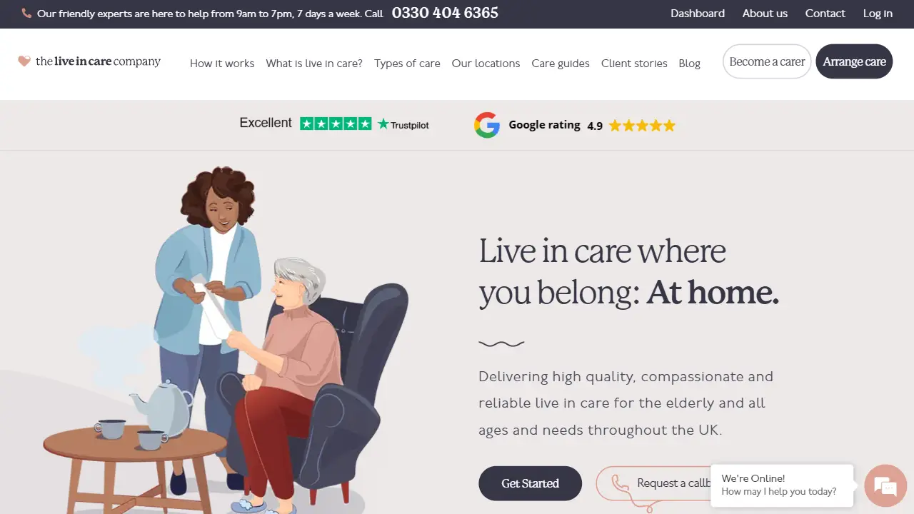 The Live In Care Company