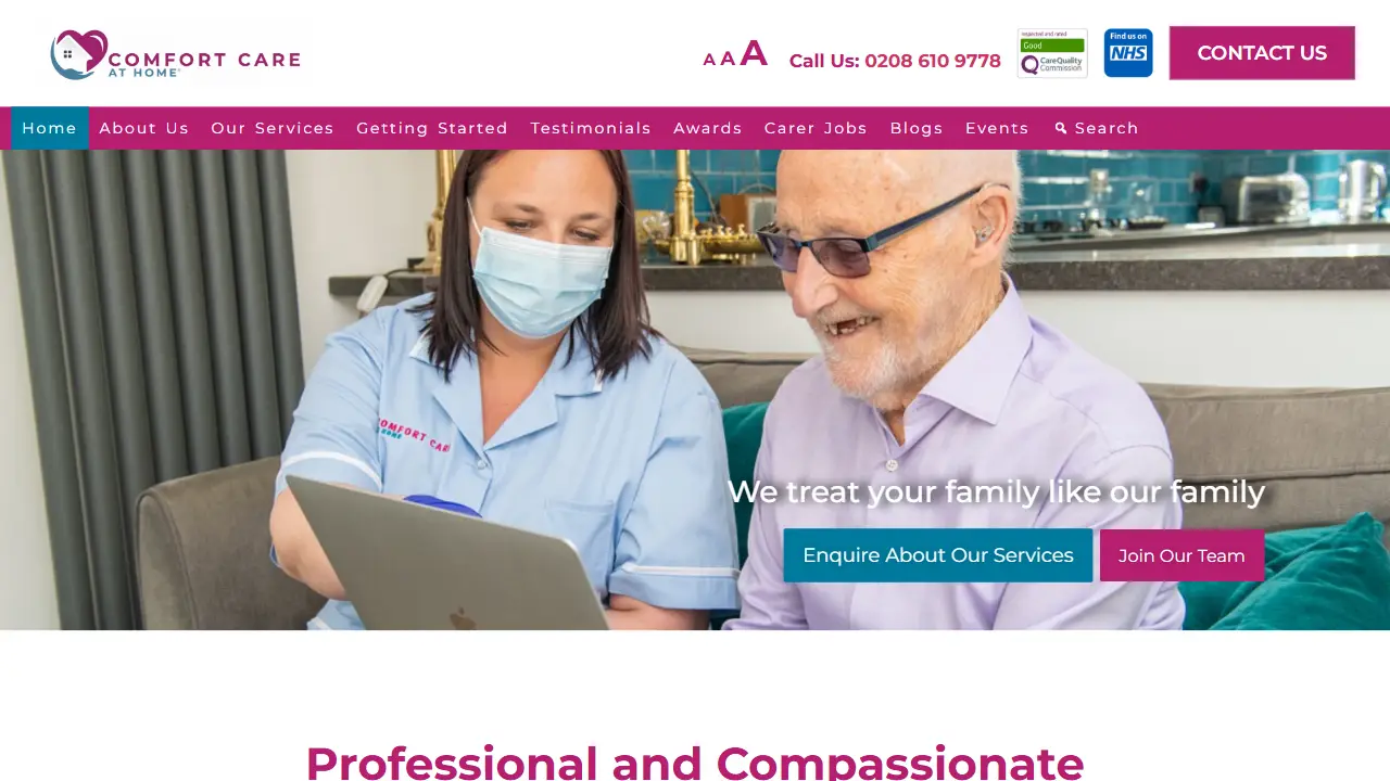Comfort Care At Home