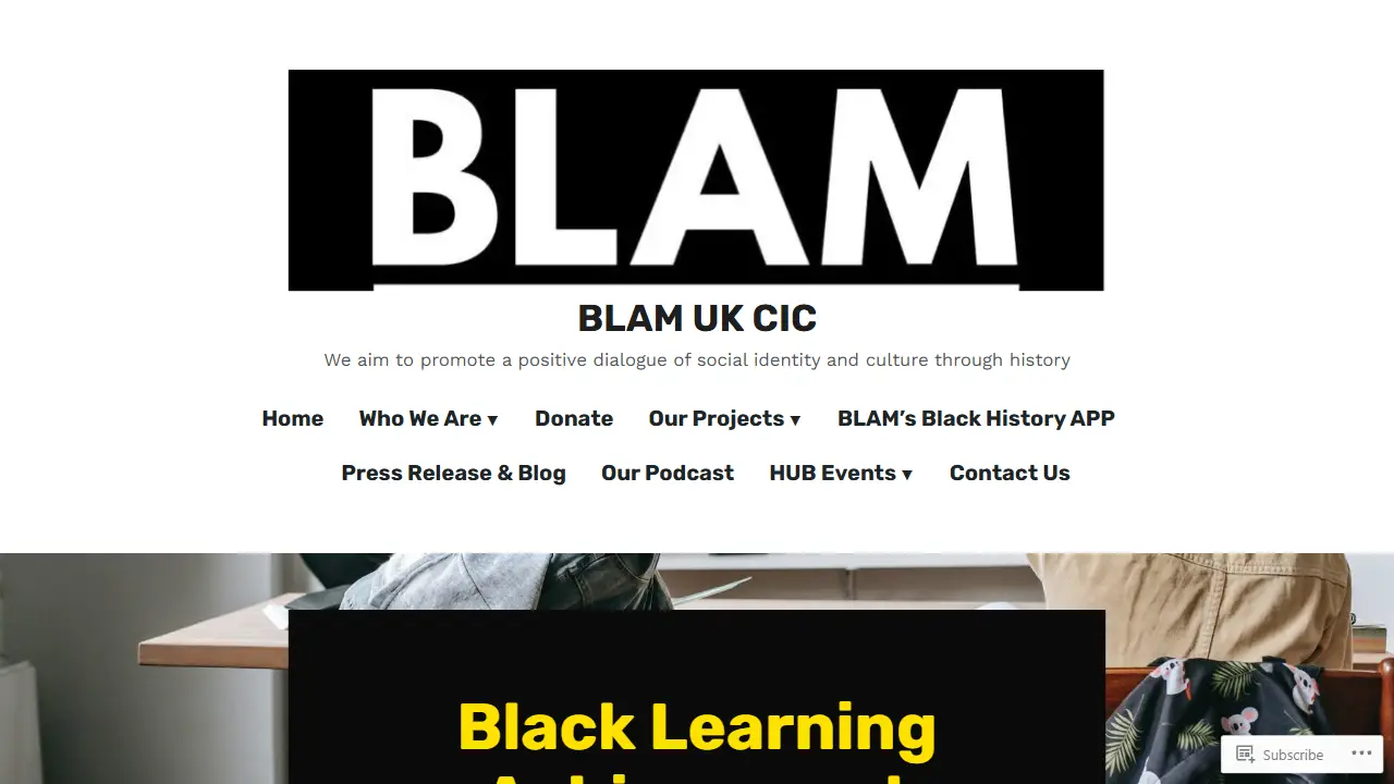BLAM Charity ( Black Learning Achievement and Mental Health)