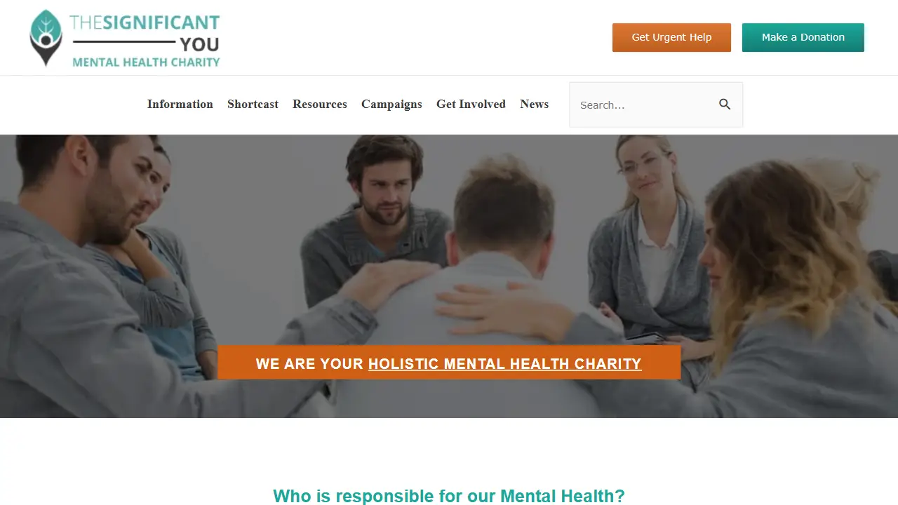 The Significant You - Mental Health Charity