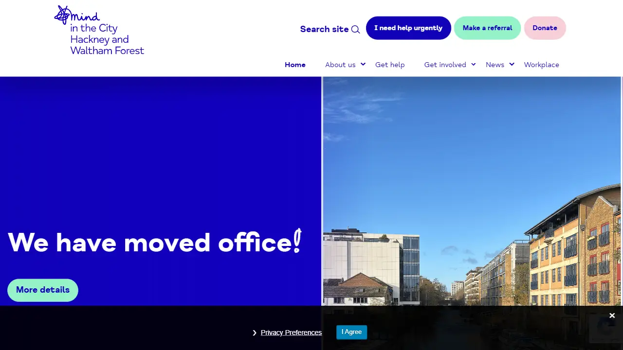 Mind in City, Hackney and Waltham Forest