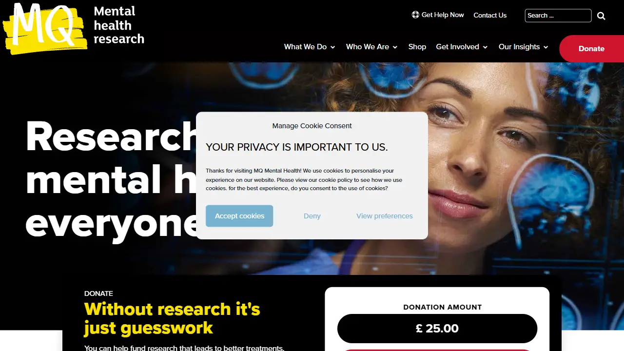 MQ Mental Health Research