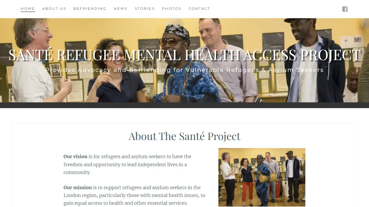 Sante Project Asylum seeker charity
