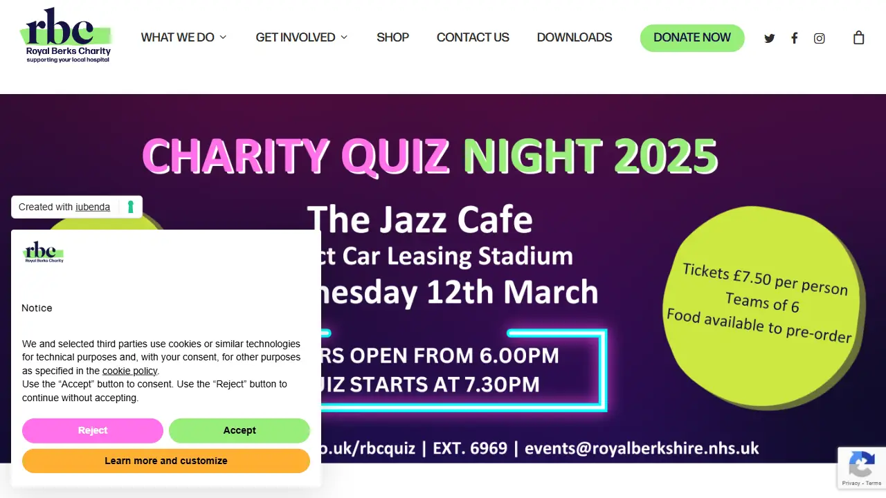 Royal Berks Charity