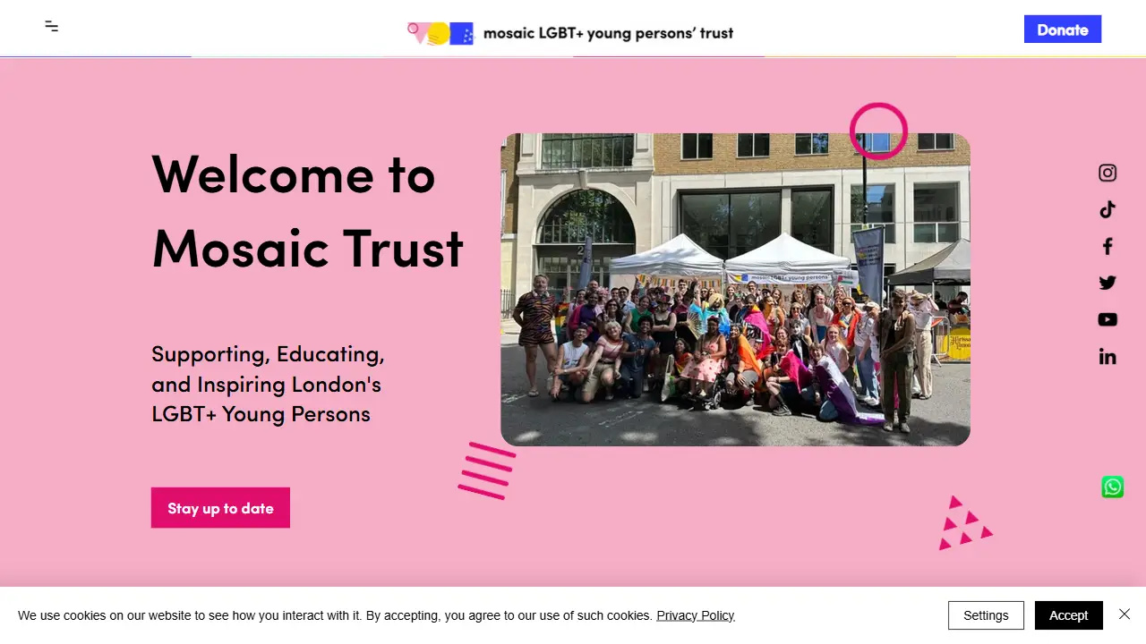 Mosaic LGBT+ Young Persons' Trust