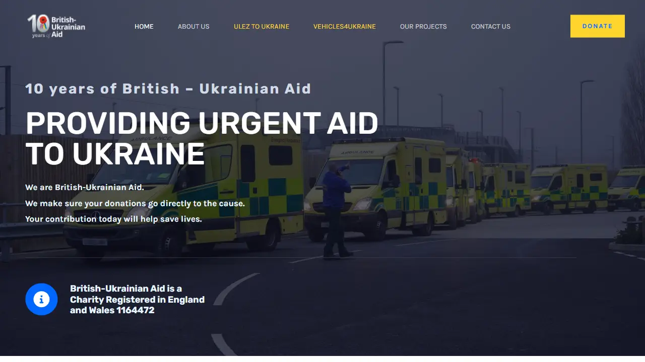 British-Ukrainian Aid