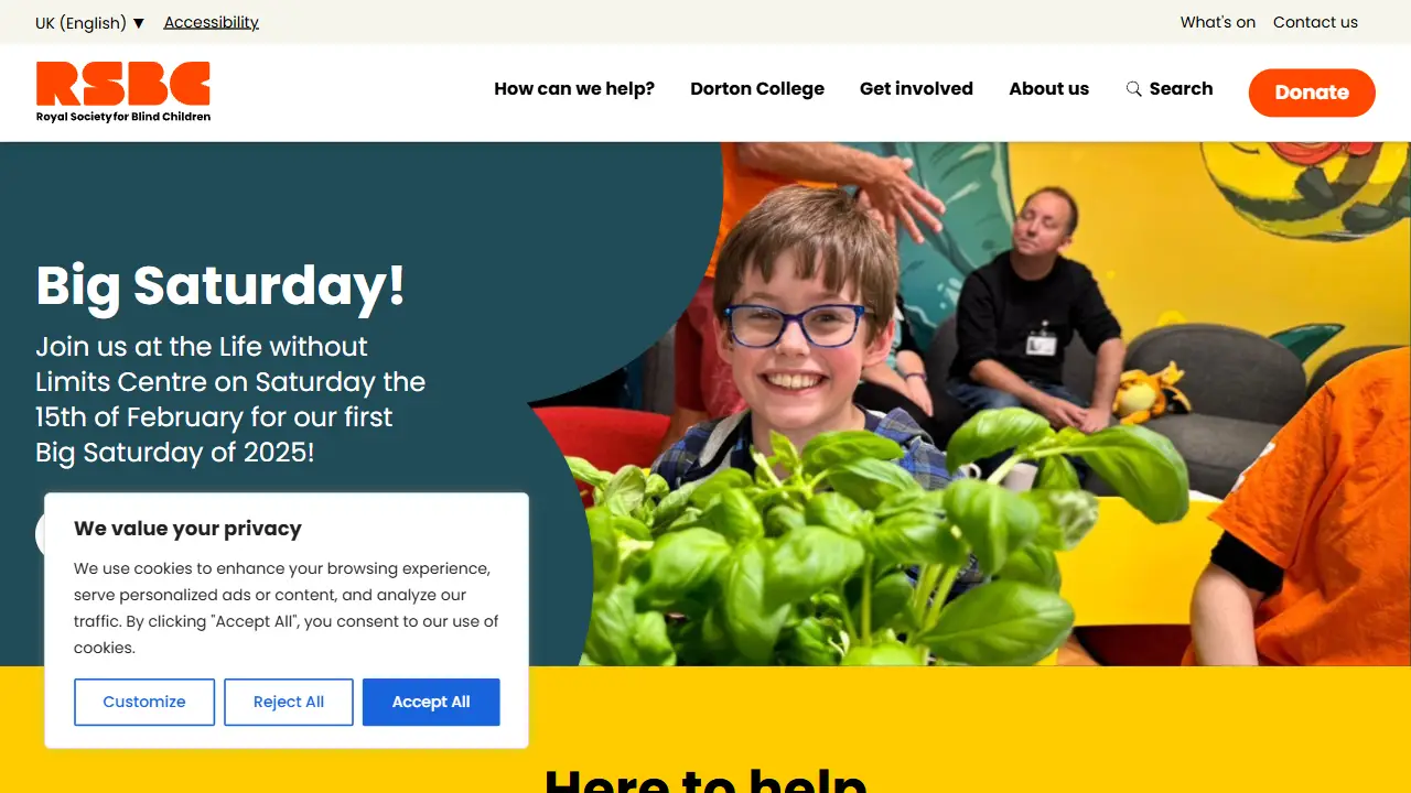 Royal Society for Blind Children