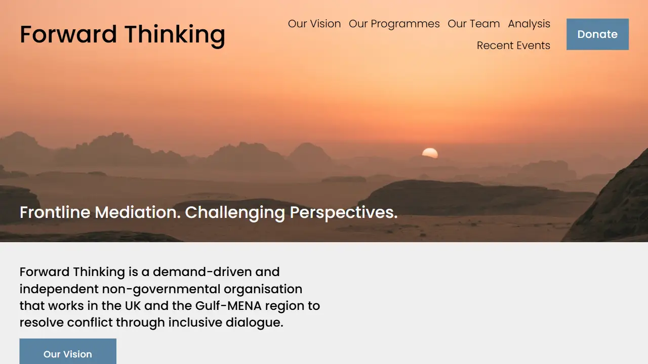 Forward Thinking