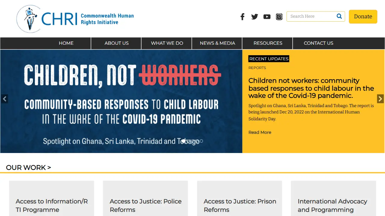 Commonwealth Human Rights Initiative, London Office