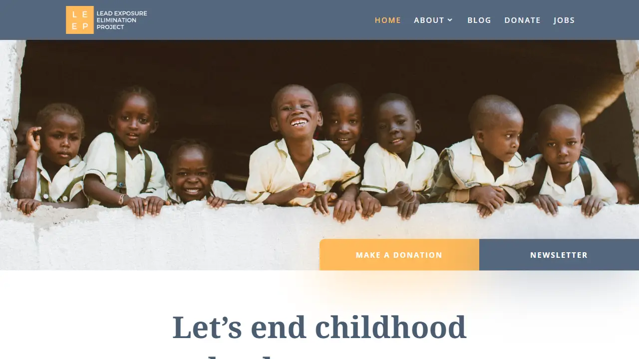 Lead Exposure Elimination Project