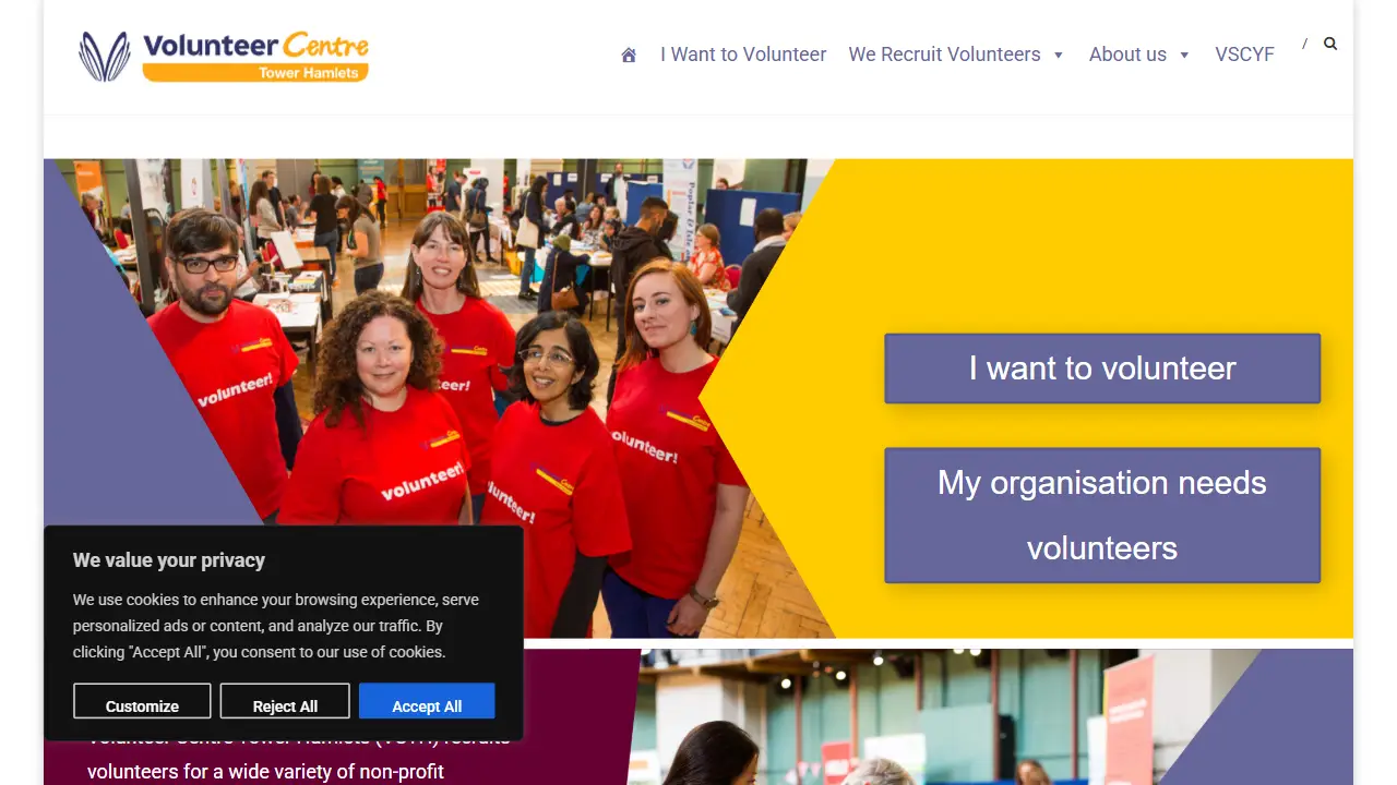 Volunteer Centre Tower Hamlets
