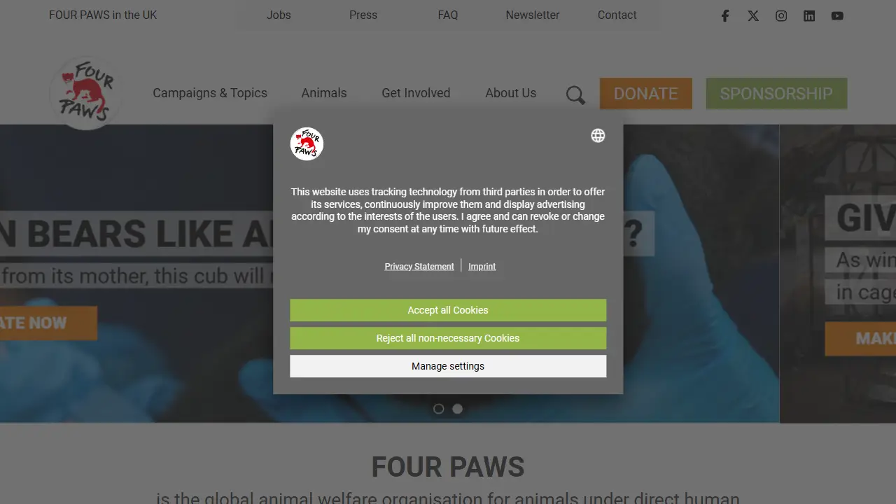 FOUR PAWS UK
