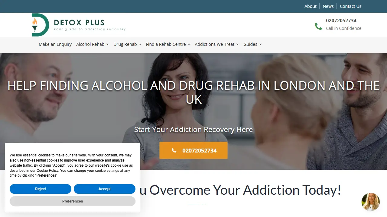 Detox Plus UK - Alcohol & Drug Rehab London