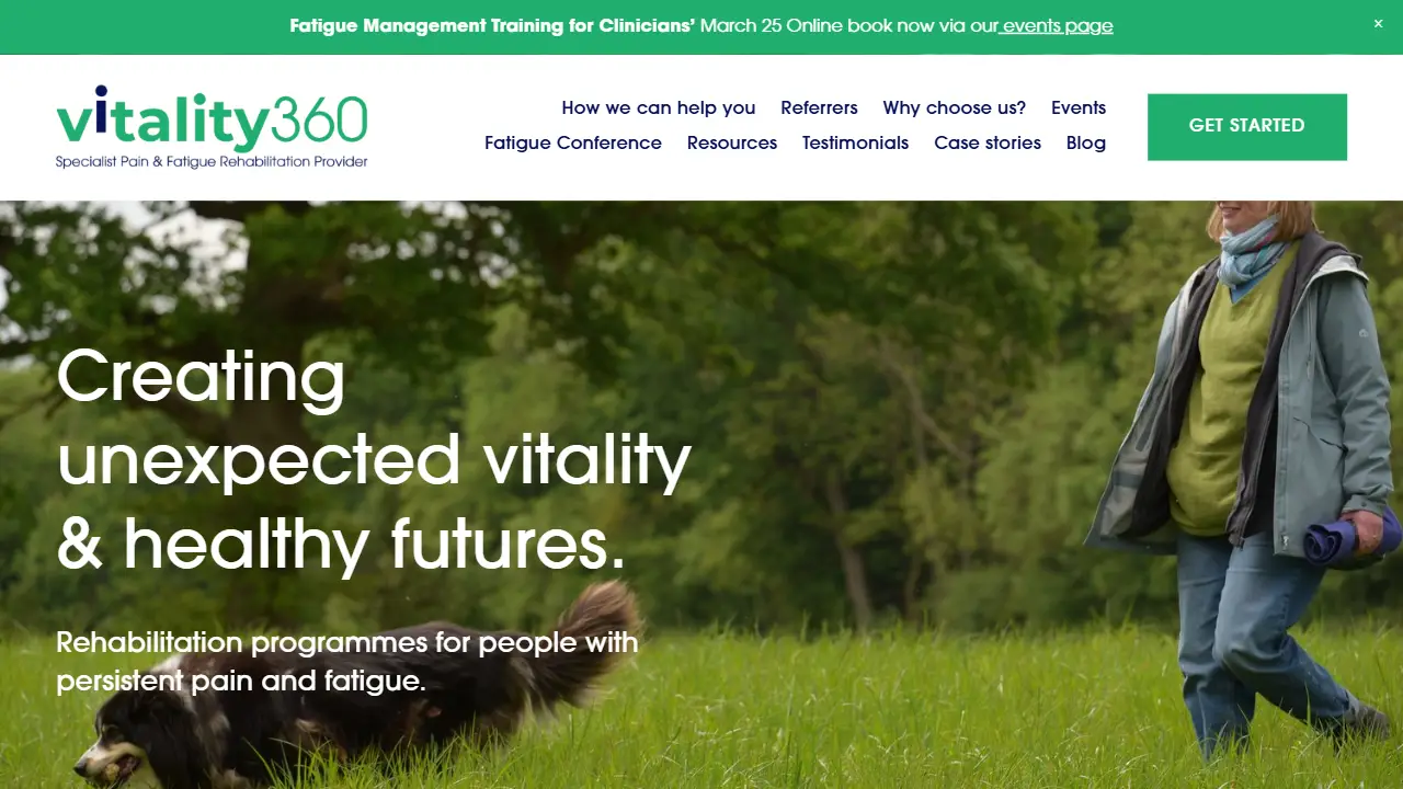 Vitality360 Specialist Pain and Fatigue Rehabilitation Provider