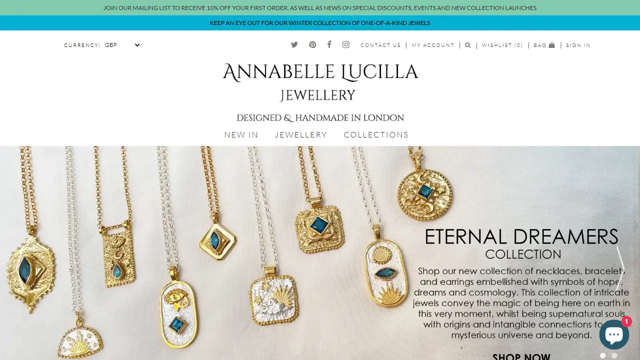 Annabelle Lucilla Jewellery