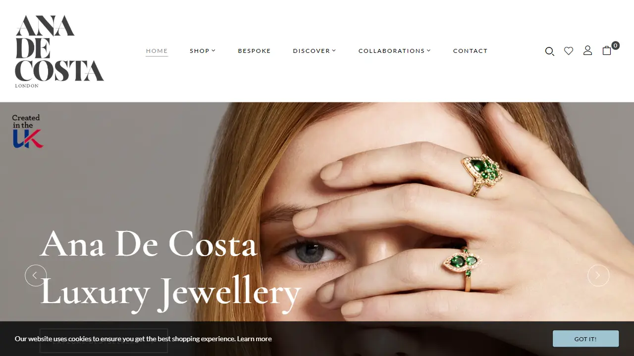 Ana de Costa: Bespoke Handmade Custom Jewellery