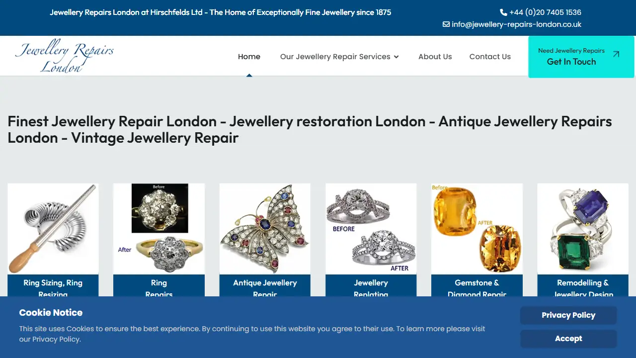 Jewellery Repairs London