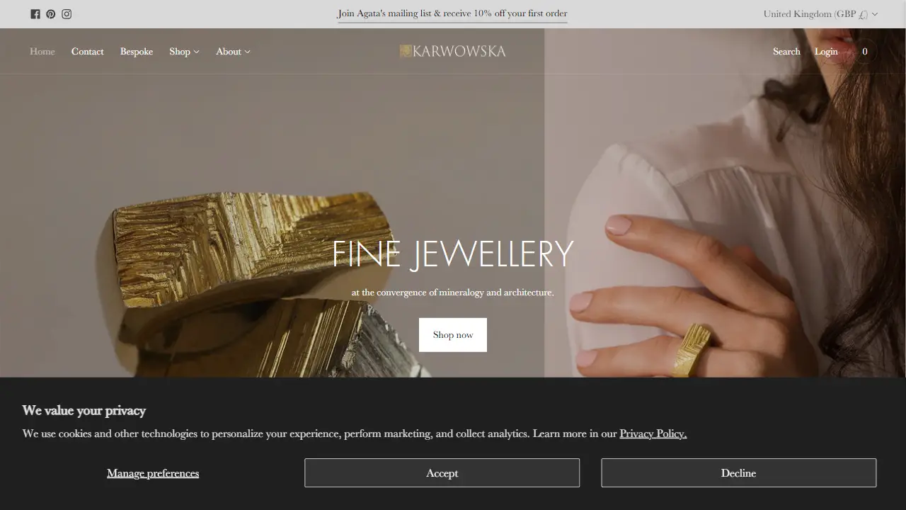 Agata Karwowska Jewellery