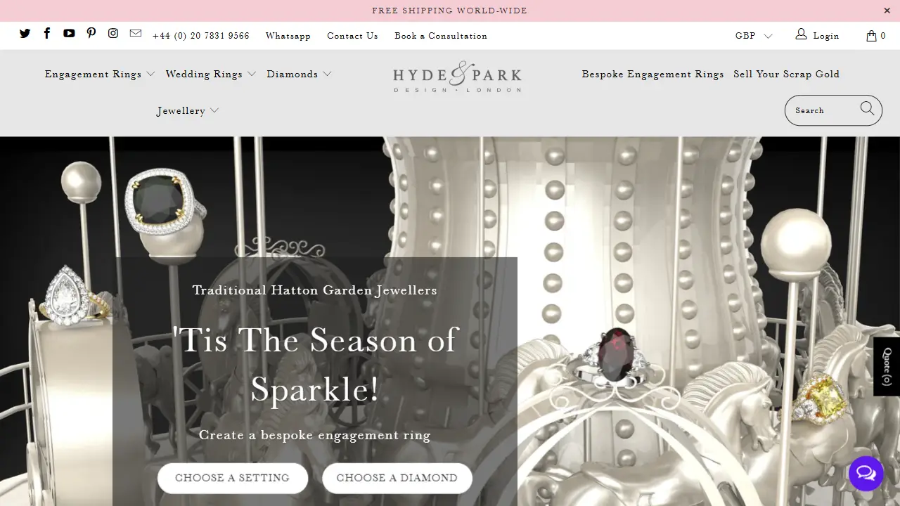 Hyde Park Design | Bespoke Jewellers Hatton Garden