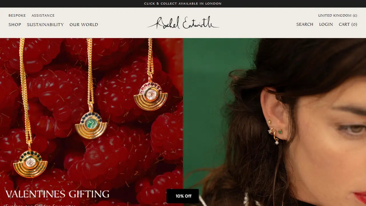 Rachel Entwistle Jewellery London