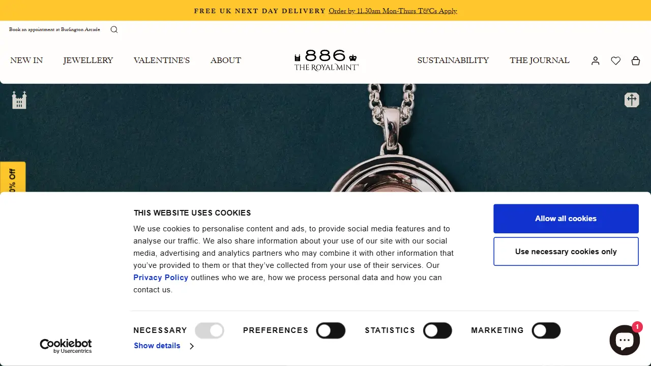 886 by The Royal Mint