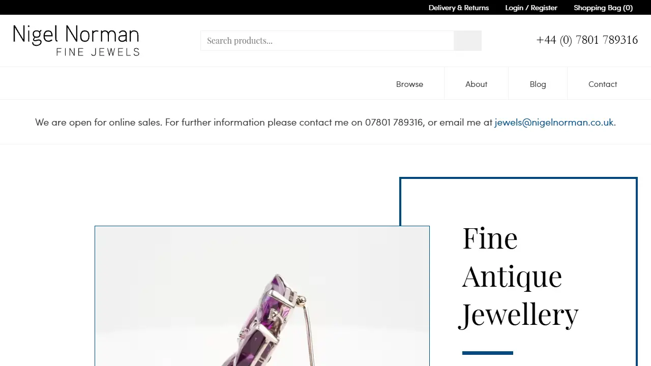 Nigel Norman Antique Jewellery