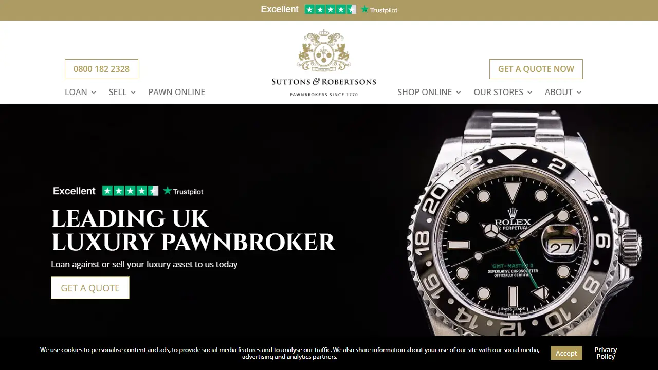 Suttons & Robertsons Pawnbrokers & Jewellers