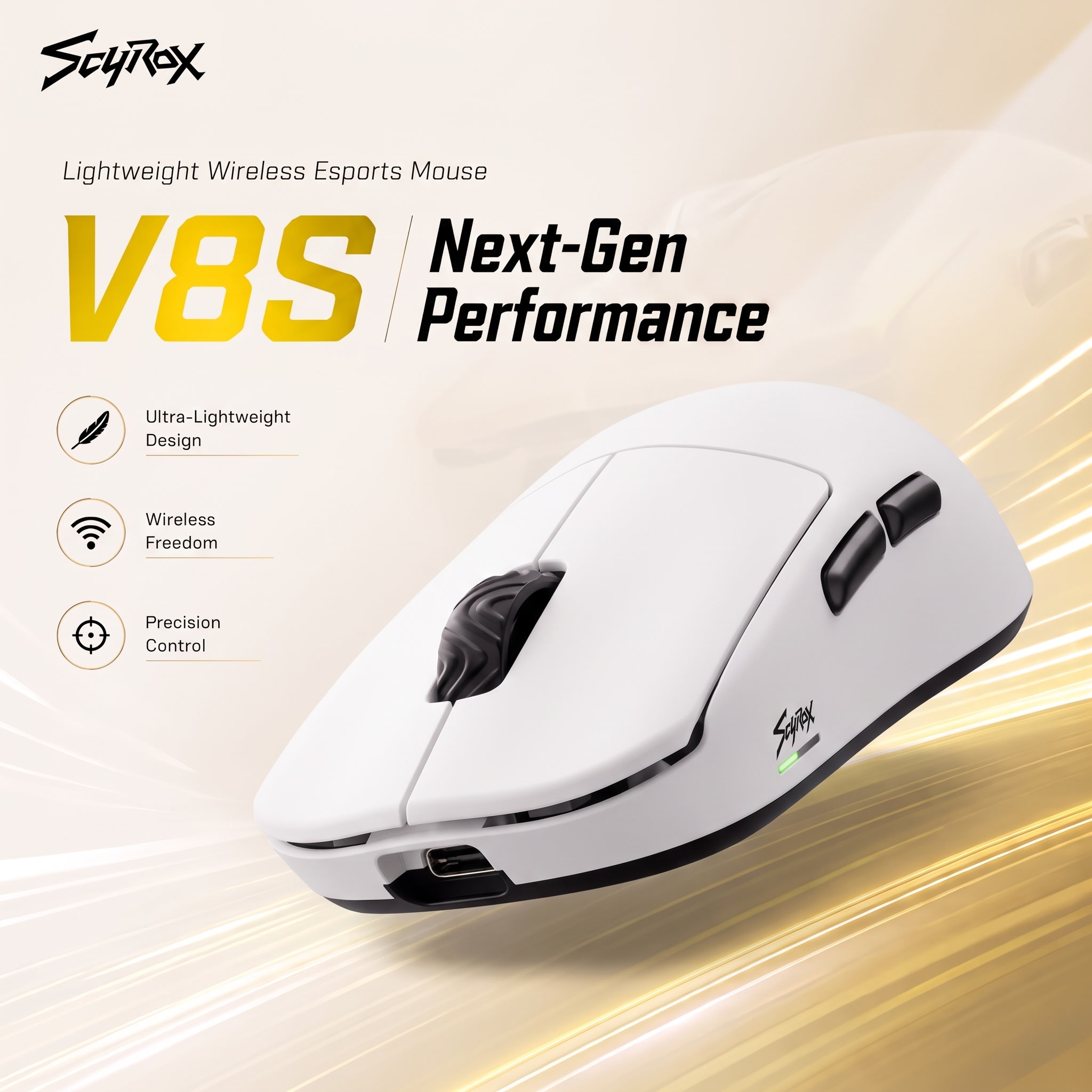 Scyrox V8S White