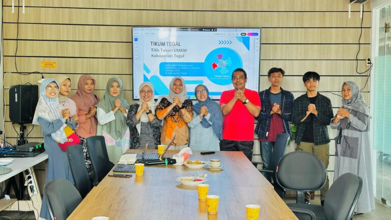 Tim TIKUM TEGAL Mengadakan Audiensi Bersama UMKM & Dinas Koperasi, UKM dan Perdagangan Kab. Tegal