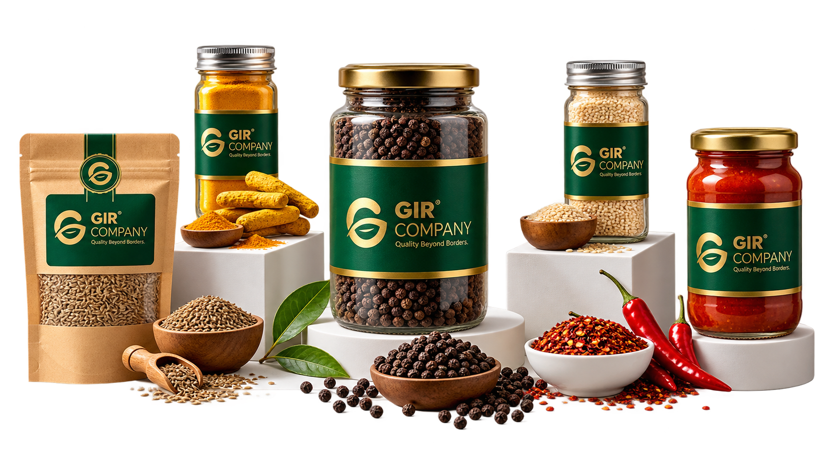 Gir Company Premium Indian Spices and Dehydrated Food Products Exporter
