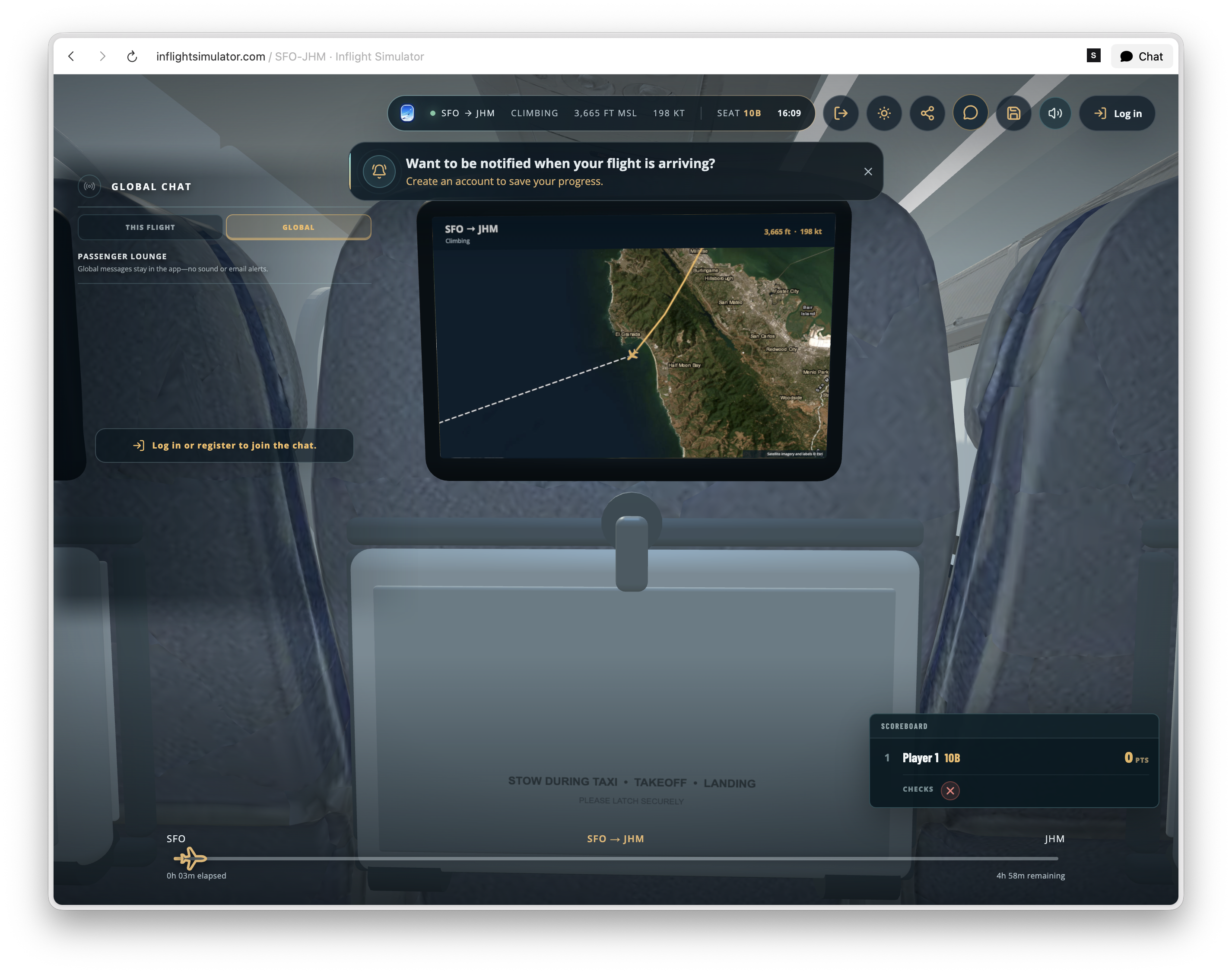 Inflight Simulator screenshot