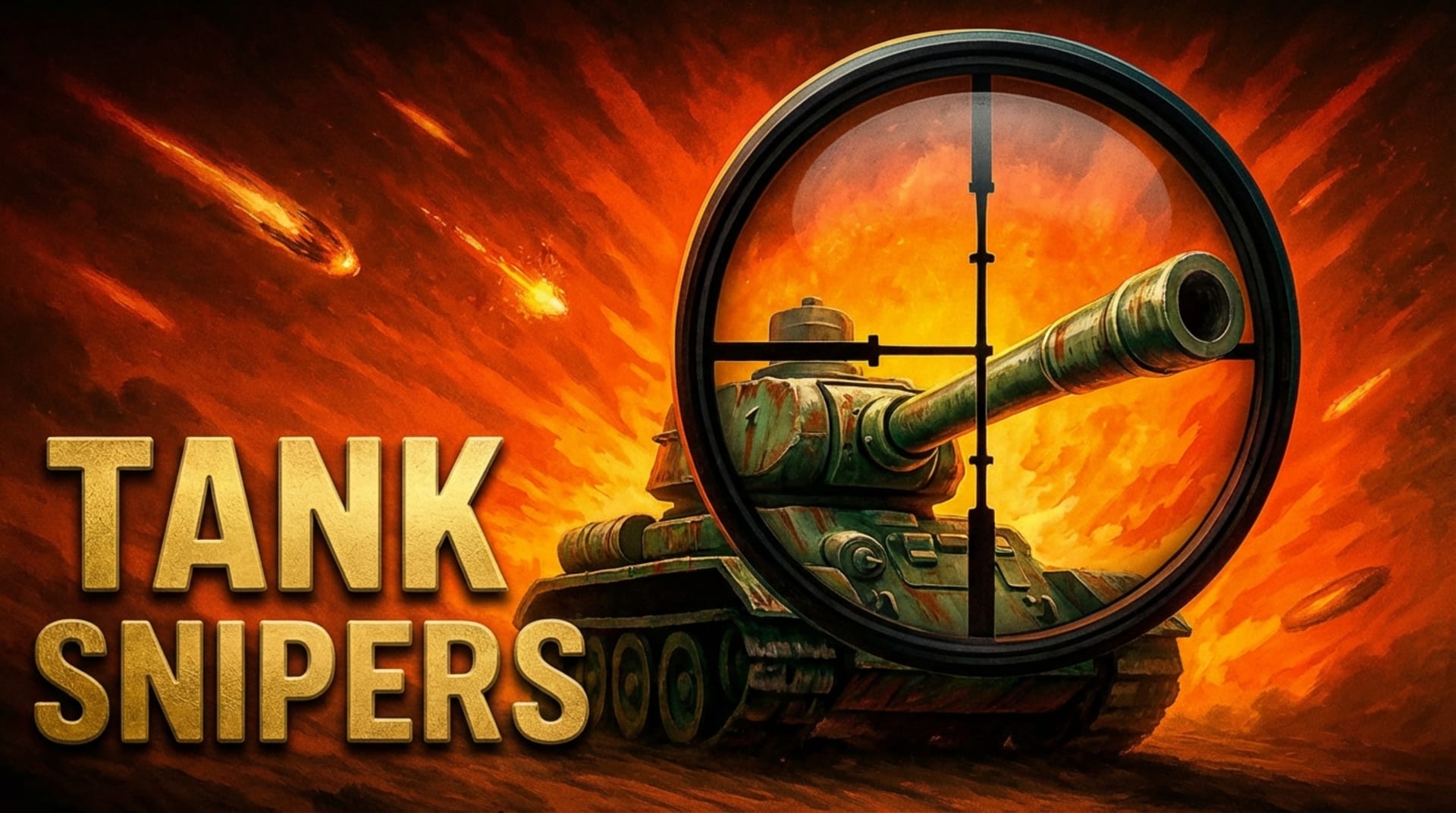 Play Tank Snipers online free, a tactical action browser game focused on realistic shell-drop physics and strategic aiming.