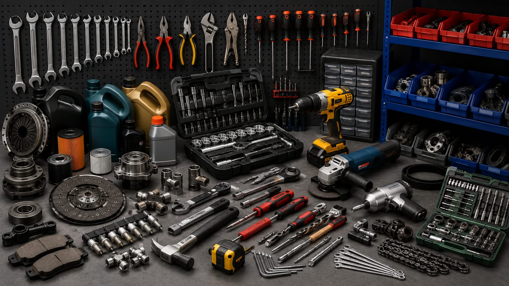 Industrial Tools, Machinery & Automotive Supplies